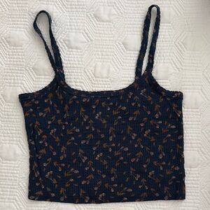 Floral Patterned Women's Top